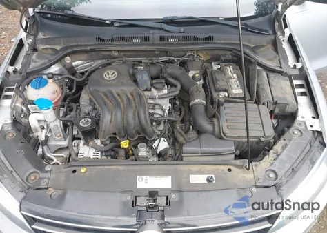 2015 Volkswagen Jetta 2.0L S z USA, uszkodzony, nr VIN 3VW2K7AJ9FM297436